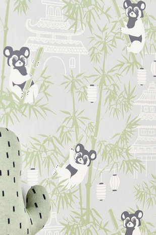 Kinderkamer-behang-Majvillan-Bambu-Grey-detail